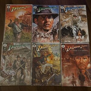 Full Set Indiana Jones “Thunder in the Orient” 1993 set 1-6